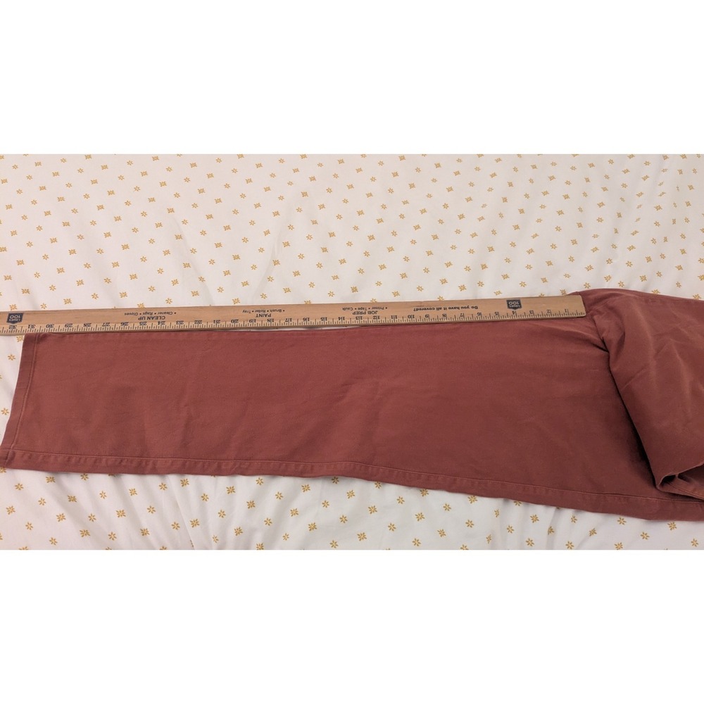 Peter Millar Pants Mens 34x31 Red Rust Ultimate Sateen 5 Pocket Chino Trouser - Picture 4 of 11